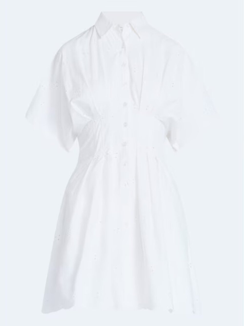 Free Assembly Corseted  Embroidered Peasant Dress